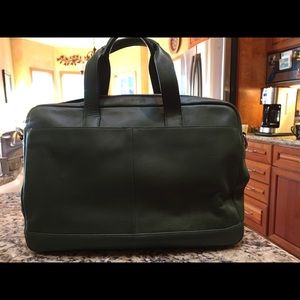 Coach - leather Brief Case